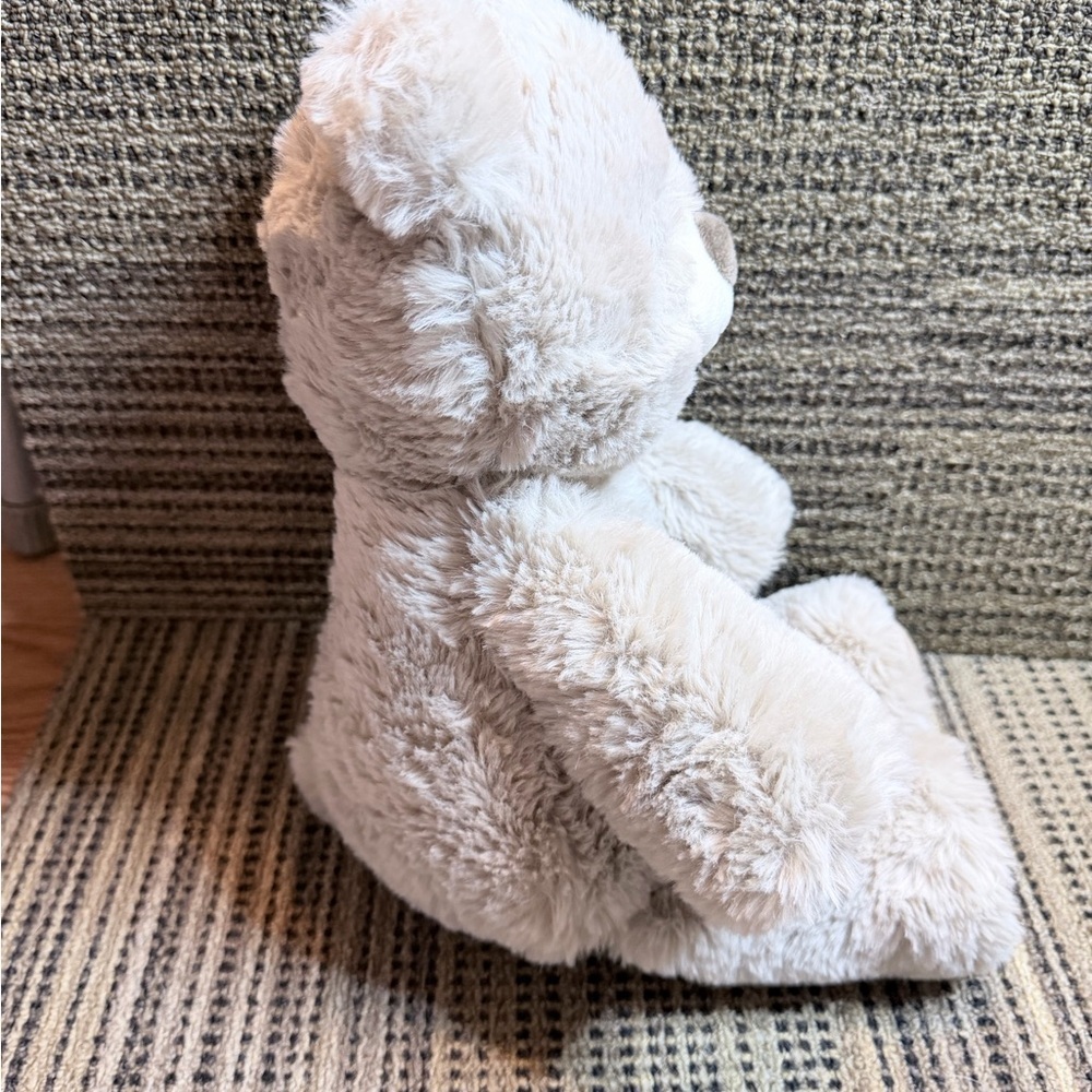 Plush Tan Teddy Bear Stuffed Animal Toy Rattle 13” Spark Soft - Picture 3 of 11